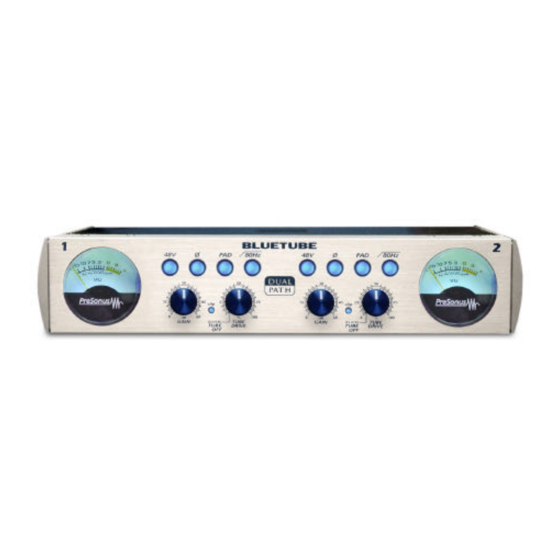 PRESONUS BLUETUBE DP Replacement Manual