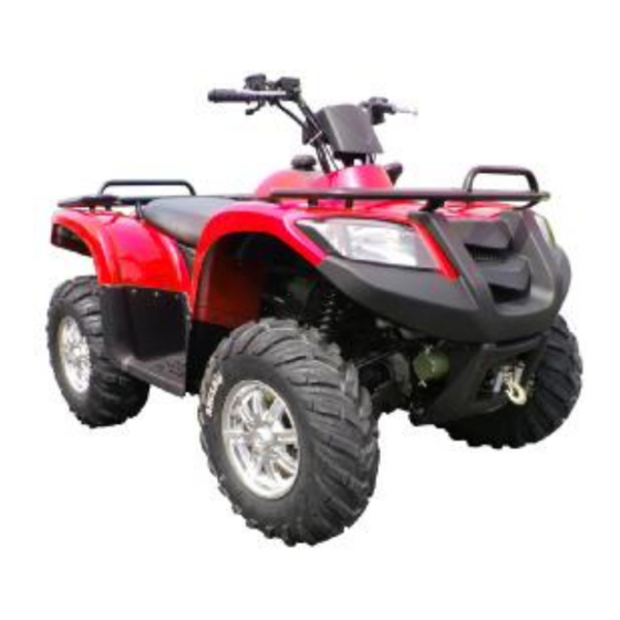 LONCIN LX500ATV Owner's Manual