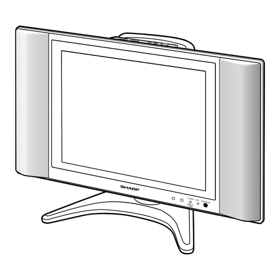 Sharp LC-13B6U-S Service Manual