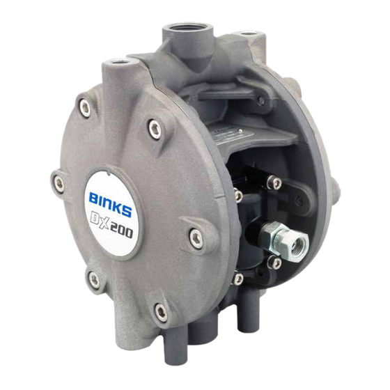 Binks DX200AR Service Manual