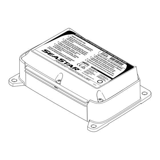 Seastar Solutions Seastar PROTAP Controller Installation Instructions And Owner's Manual