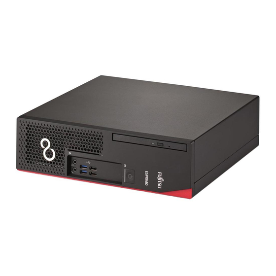 Fujitsu ESPRIMO D738 Operating Manual