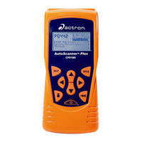 Actron CP9180 Installation Instructions Manual
