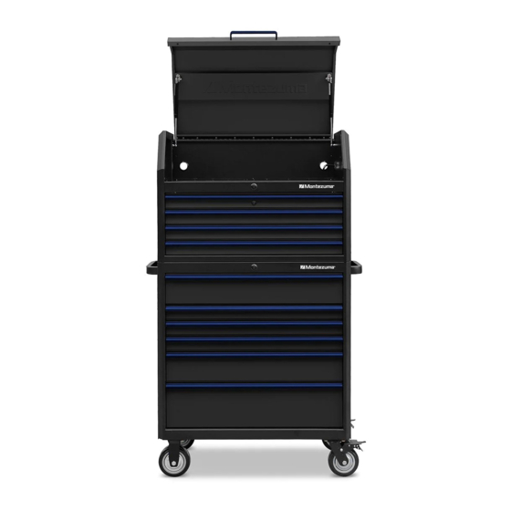 Montezuma 36" TOOL CHEST AND CABINET Instruction Manual