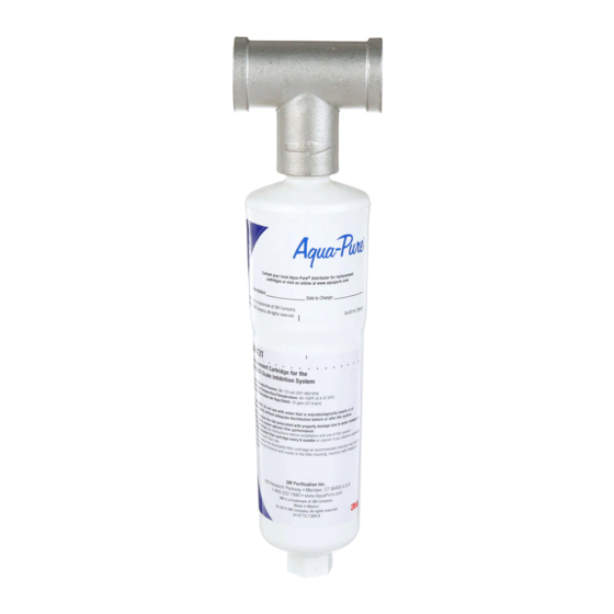 aqua-pure AP430SS Installation And Operating Instructions Manual