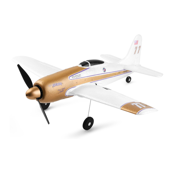 Amewi AMXFlight F8F Rare Bear Manual