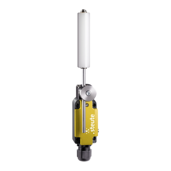 steute ES 98 SR Extreme Mounting And Wiring Instructions