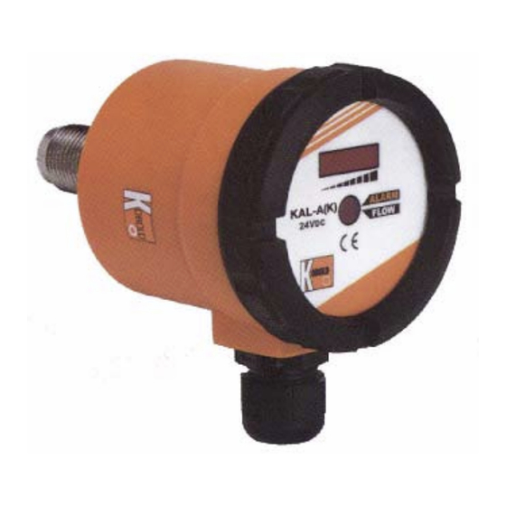 Kobold KAL-7000 Series User Instructions