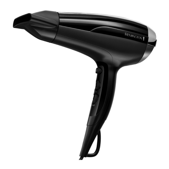Remington PRO-Air Shine D5215 Manual