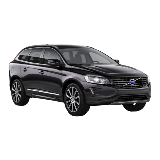 Volvo XC 60 Owner's Manual