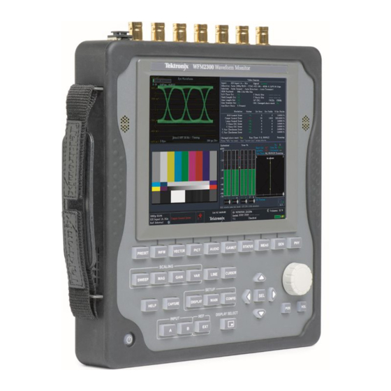 Tektronix WFM2200A User Manual