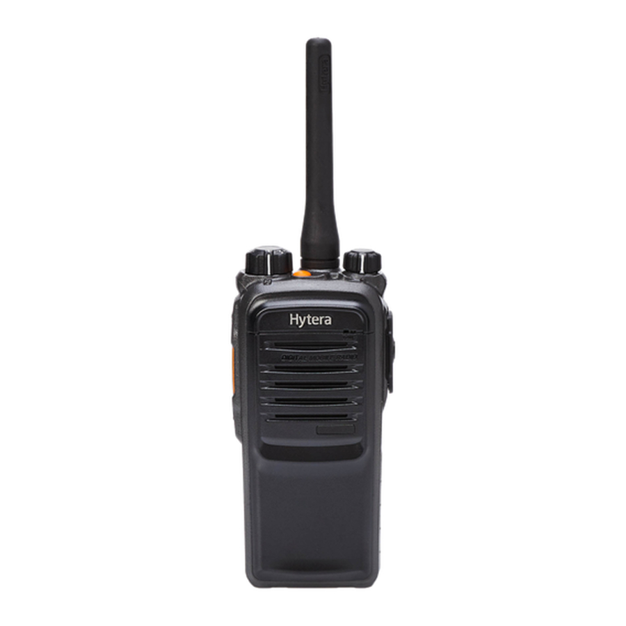 Hytera PD702i Owner's Manual