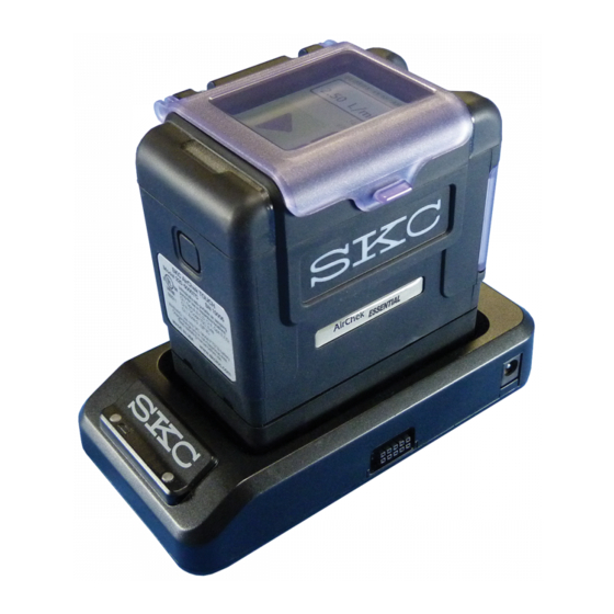 SKC AirChek ESSENTIAL Operating Instructions Manual