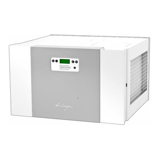 Brink Air Comfort Quick Start Manual