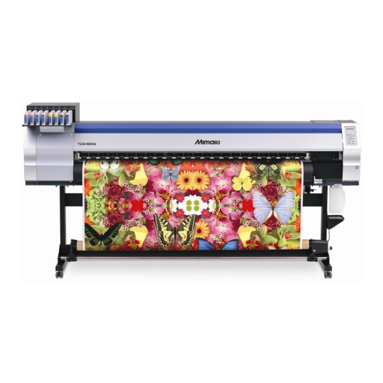 MIMAKI TS34 Procedures Manual