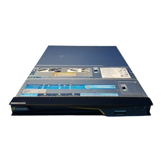 Symantec CAS-S200 Quick Start Manual