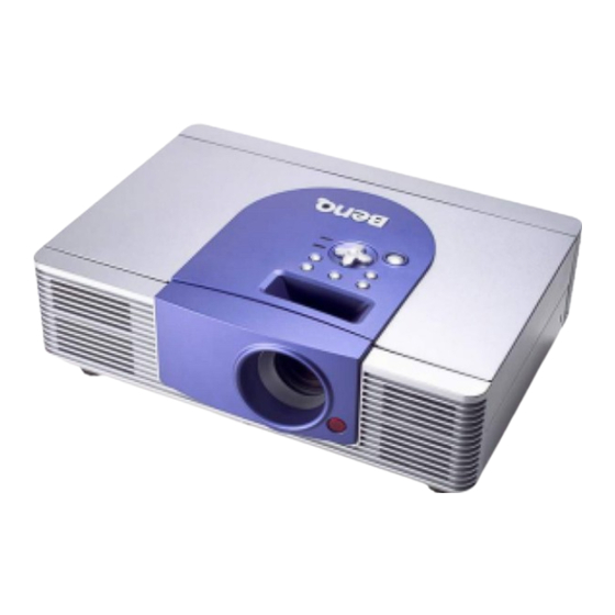 BenQ DLP PROJECTOR PE8700 Service Manual