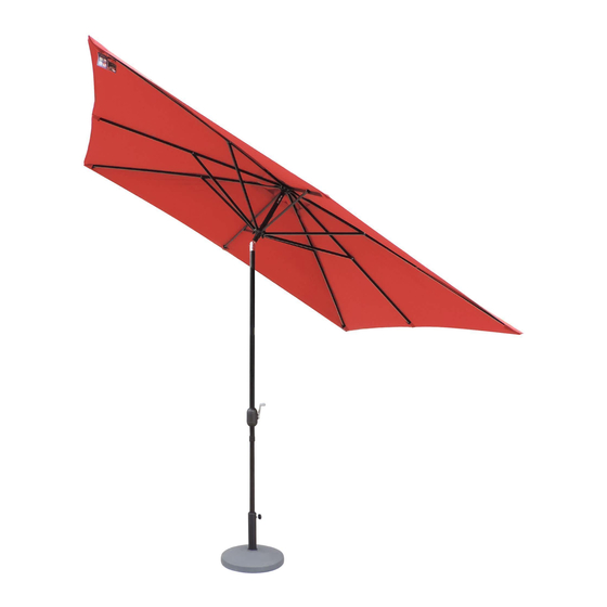 Island Umbrella Caspian NU5448CH Quick Start Manual