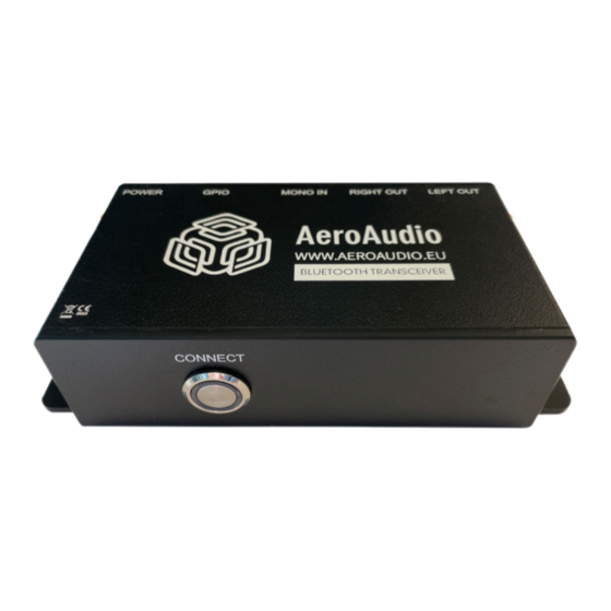 AeroAudio BTI Manual