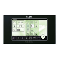 Klafs TOUCHCONTROL Operating Instructions Manual