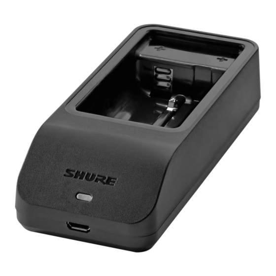 Shure SBC10-100 Instructions