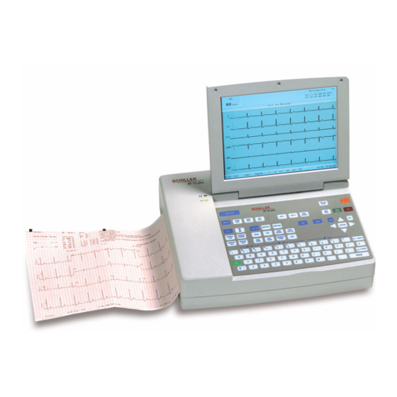 Schiller AT-10 plus User Manual