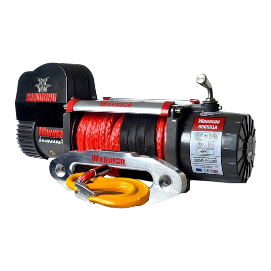 Warrior Winches S9500HS Assembly & Operating Instructions