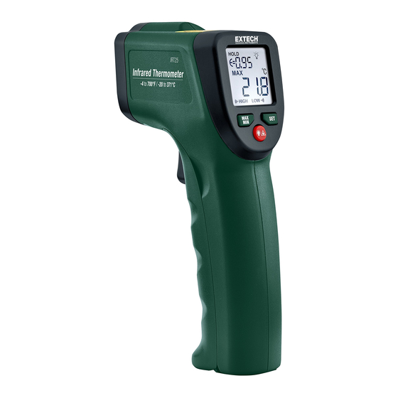 Extech Instruments IRT25 User Manual