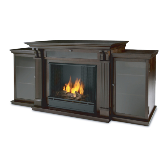 RealFlame Calie 7720 Assembly Instructions Manual