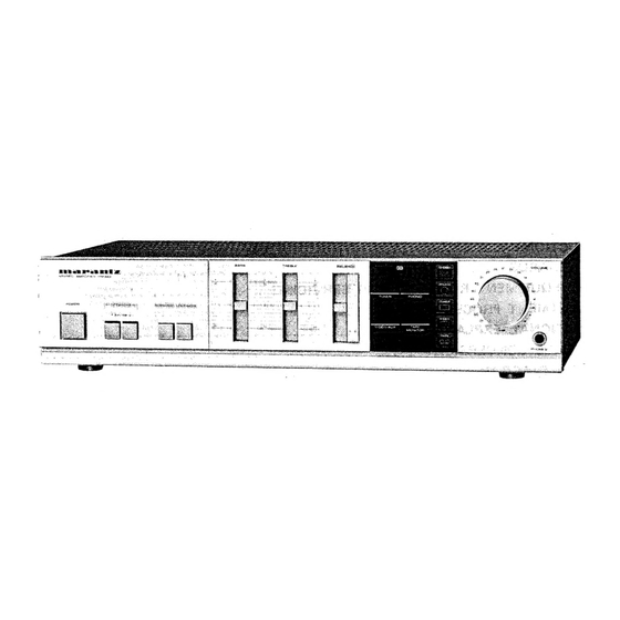 Marantz PM240 Manual