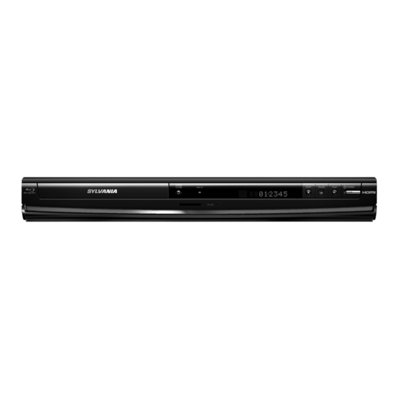 Sylvania Blu-ray NB530SLX Owner's Manual