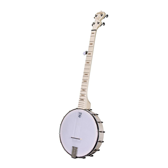 User Manuals: Deering Goodtime 5-String Banjo