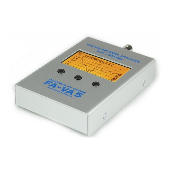 Funk Amateur FA-VA5 Assembly And Operating Manual