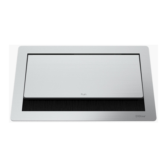 Schulte Elektrotechnik EVOline FlipTop Large Manual