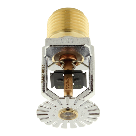 Senju Sprinkler FR-RES Quick Start Manual