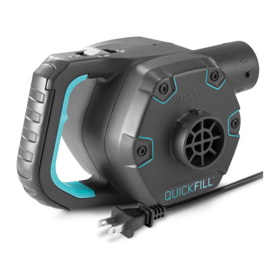 Intex Quick-Fill AP643 Owner's Manual