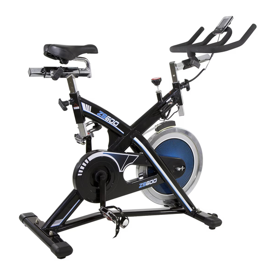 BH FITNESS ZS600 Instructions For Assembly And Use