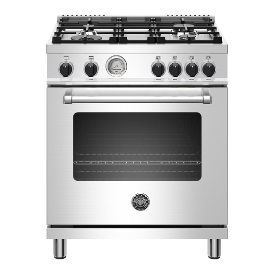 Bertazzoni PROF486GGASXTL Installation Manual