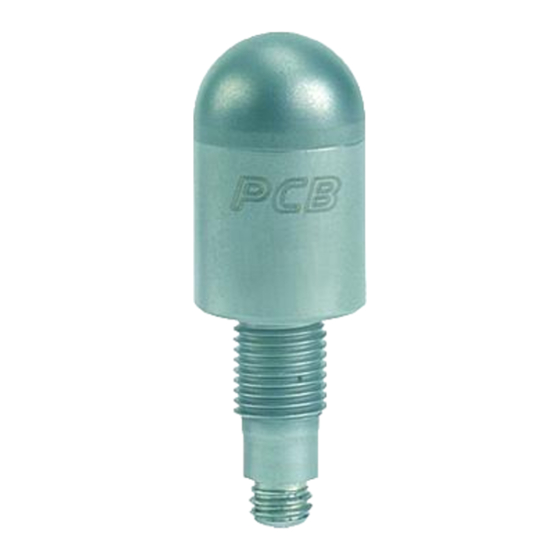 PCB Piezotronics 208A24 Installation And Operating Manual
