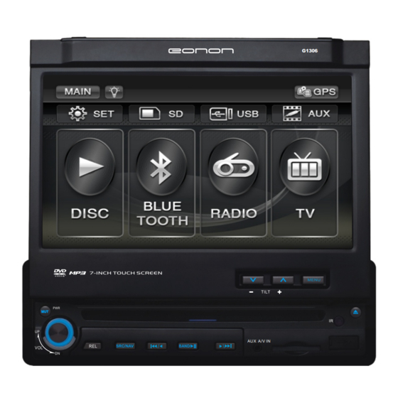Eonon G1306 User Manual