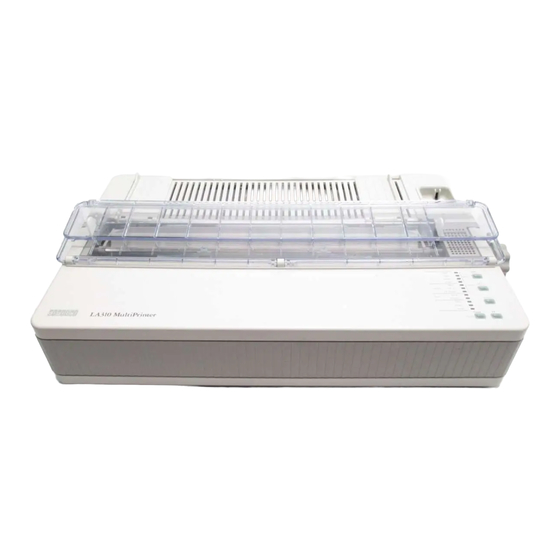 Digital Equipment LA310 Service Manual