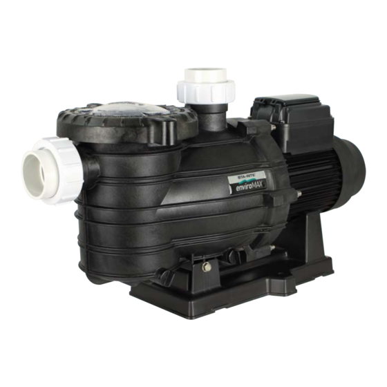 Pentair Sta-Rite EcoSelect Enviromax 800 Owner's Manual