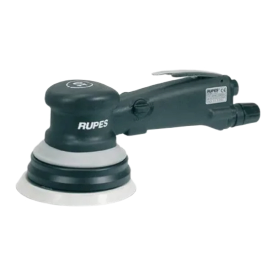 Rupes LHR 150N Operating And Maintenance Instructions Manual
