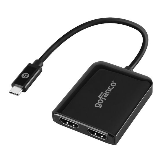 gofanco USBCMST2HD-4K60 User Manual