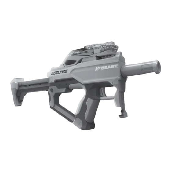Hasbro NERF PRO GELFIRE X MR BEAST Quick Start Manual