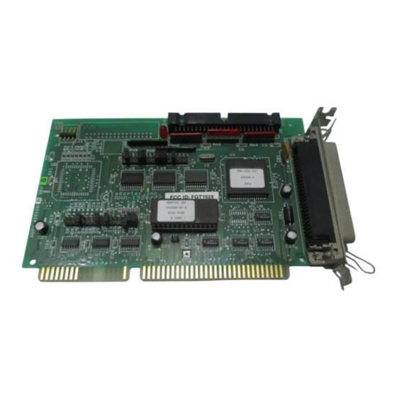 Adaptec AHA-1520 Installation Manual
