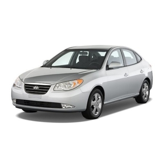 Hyundai Elantra Quick Reference Manual