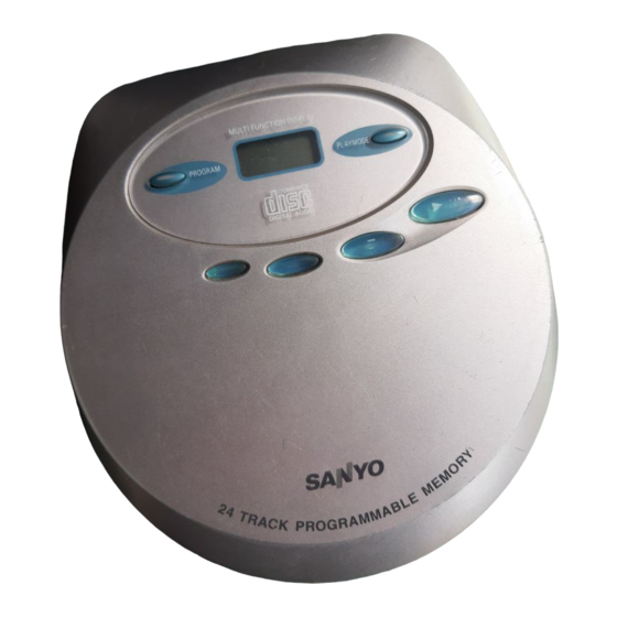 Sanyo CDP-990 Manuals