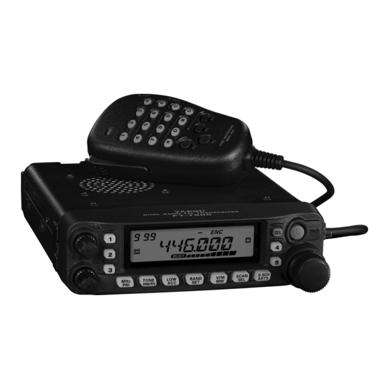 YAESU FT-7900R OPERATING MANUAL Pdf Download | ManualsLib
