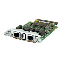 Cisco VWIC-2MFT-T1 - Multiflex Trunk Voice/WAN Interface Card Expansion Module Installation Instructions Manual